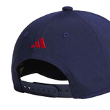 adidas Gameday 2 Youth Snapback - Dark Blue/Pure Ruby Red