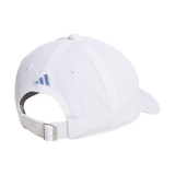adidas Courtside Womens Strapback Hat - White/Dark Blue/Glow Blue