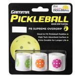 Gamma Supreme PB Overgrip - White/Neon