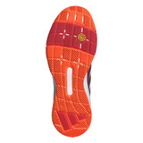 adidas Crazyquick LS Mens Padel Shoe - White/Core Black/Lucid Orange - Final Sale