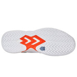 K Swiss Ultrashot Team Mens Tennis Shoe - Lucent White/Infinity/Scarlet Ibis - 2
