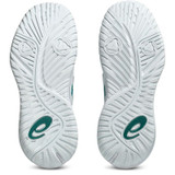 Asics Gel Resolution X Womens Tennis Shoe - White/Pitch Green - 2