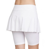 Sofibella UV Staples Jan Bermuda Skirt - White - 2