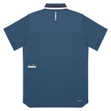 Diadora Icon Short Sleeve Polo - Ensign Blue - 2