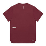 Diadora Icon Short Sleeve Shirt - Maroon Banner - 2