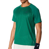 Asics Match Actibreeze Short Sleeve Shirt - Jasper Green - 2