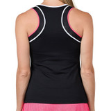 Sofibella Amore Mio Racerback Tank Top - Black - Final Sale