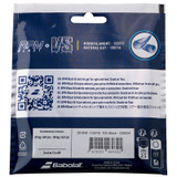 Babolat *HYBRID* RPM Blast 17G - Touch VS Natural Gut 16G 150-Year Black Tennis String - 2