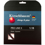 Kirschbaum Pro Line No. II 18L (1.15mm) Black Tennis String - 2