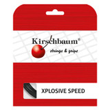 Kirschbaum Xplosive Speed 17G (1.23mm) Black Tennis String