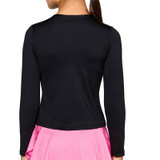 Sofibella UV Colors Girls Long Sleeve Top - Black - 2