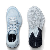 Lacoste Power Serve Womens Tennis Shoe - Light Blue/Navy - 2