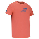 Babolat Exercise Big Flag Tee Shirt - Hot Coral - 2