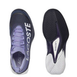 Lacoste AG-LT25 Lite Womens Tennis Shoe - Lt Purple/Navy - 2