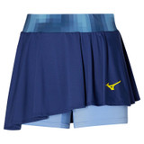 Mizuno Printed Flying Skirt - Bellwether Blue - 2