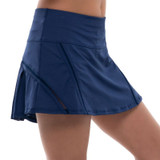 Lucky in Love Girls Core Mini Inline Skirt - Navy - 2