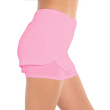 Lucky in Love Essentials Girls Match Point Short - Neon Pink - 2