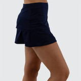 Lucky in Love Core Scallop Skirt - Midnight - 2