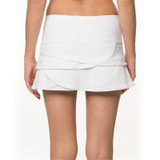 Lucky In Love Scalloped Skirt-White - 2