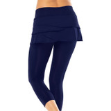 Lucky In Love Core Scallop Capri - Midnight - 2