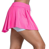 Lucky in Love Shimmer High Waist Skirt - Taffy - 2