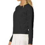 Lucky in Love L UV Hype Long Sleeve Top - Black - 2