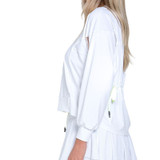 Lucky in Love Essentials Be Tulle Throw Over - White