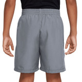 Nike Boys Dri Fit Short - Smoke Grey/White - 2