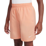 Nike Boys Dri Fit Short - Apricot Agate/White - 2