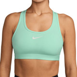 Nike Swoosh Medium Support Bra - Mint Foam/White - 2