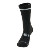 Thorlo Experia Thin Cushion Crew Black Tennis Sock - 2