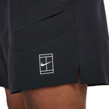 Nike Court 6 inch Advantage Short - Black/White - 2