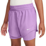 Nike One Girls Short - Rush Fuchsia/White - 2