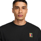 Nike Court Heritage Tee Shirt - Black - 2