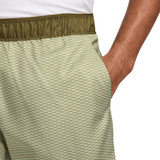 Nike Court Victory Printed Short - Olive Aura/White - 2