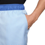 Nike Court Victory Printed Short - Celestine Blue/Black - 2