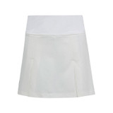 adidas Girls Club Pleated Skirt - White