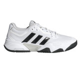 adidas Sole Match Control 2 Mens Tennis Shoe - White/Black Blue Metallic/Silver Metallic