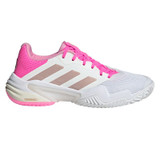 adidas Barricade 13 Womens Tennis Shoe - White/Ash Peacoat/Lucid Pink