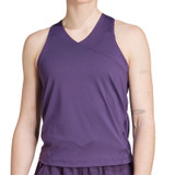 adidas Club V-Neck Tank Top - Aurora Plum