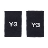 adidas Y-3 Tennis Doublewide Wristband - Black/Orbit Grey