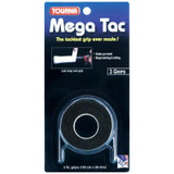 Tourna Mega Tac Black Overgrip (3pk)