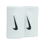 Nike Premier Doublewide Wristbands - White/Black