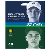 Yonex Poly Tour Drive Soft 125 16L Flash Yellow Tennis String
