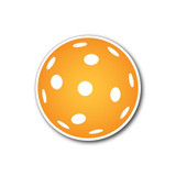 Racquet Inc Pickleball Magnet - Orange/White
