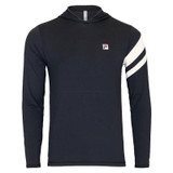 Fila Essentials Long Sleeve Hoodie - Black/Angora