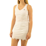 Fila Essentials Lasercut Dress - White