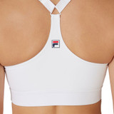 Fila Essentials Medium Support Bra - White - 2