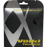 Volkl 16G Classic Synthetic Gut Black Tennis String