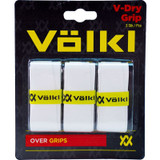 Volkl V Dry Overgrip 3 Pack - White